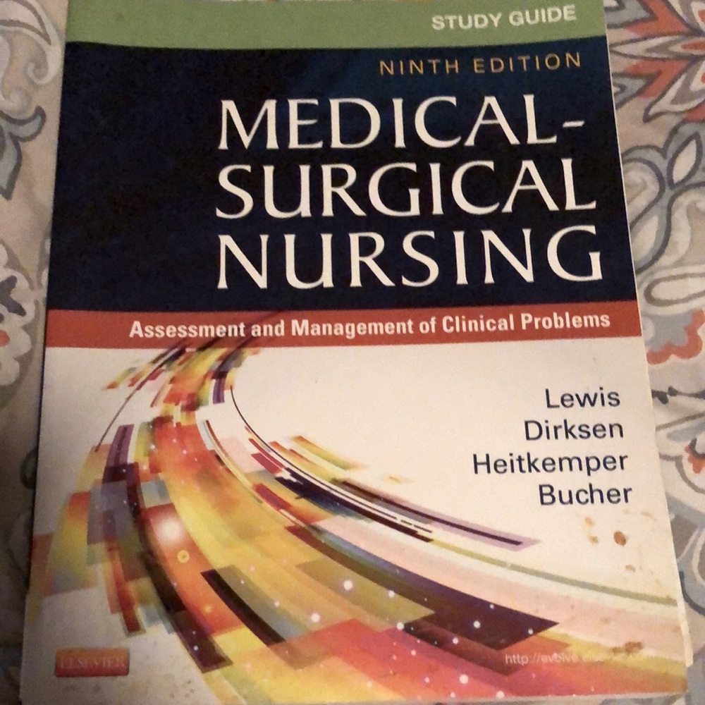 MEDICAL SURGICAL NURSING STUDY GUIDE NINTH EDITION
